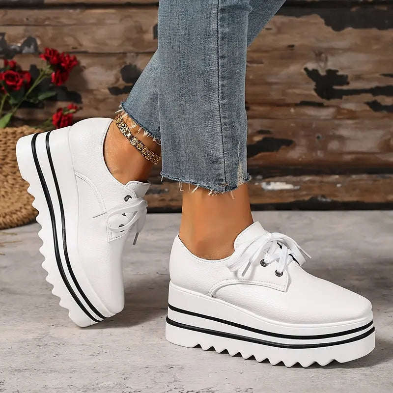 Women's Lace Up Shoes | Wedge