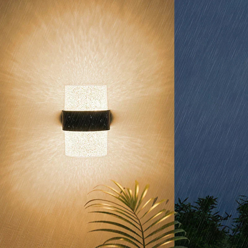 LED Outdoor Wall Light for Garden, Modern Outdoor Wall Light, Weatherproof Outdoor Lamp with Motion Sensor