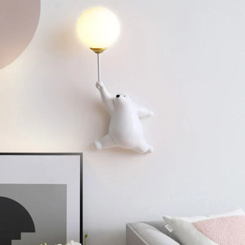 Cartoon Wall Light for Children's Room – LED Wall Lamp for Kids