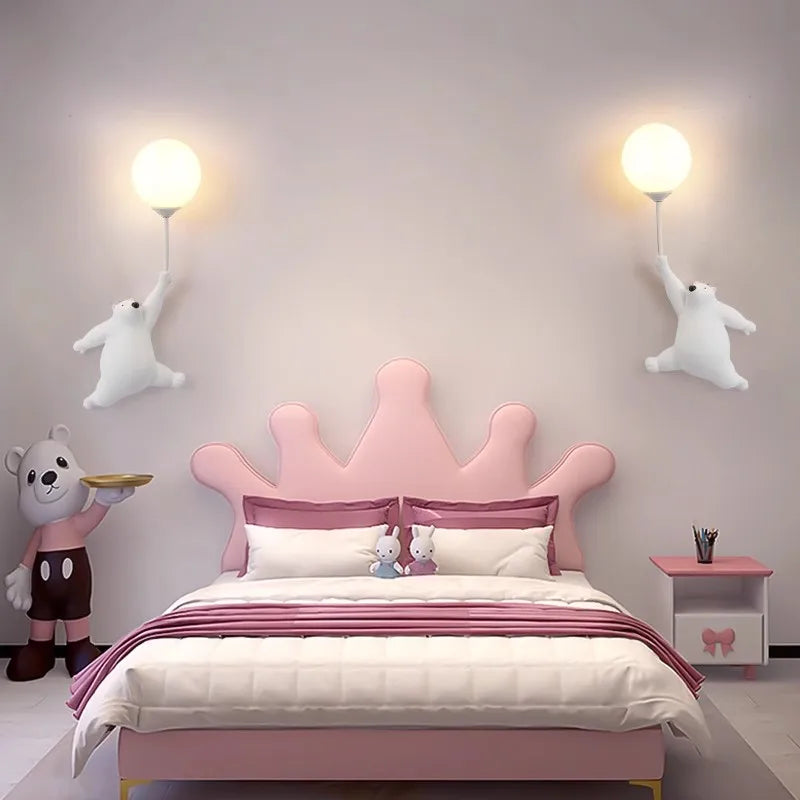 Cartoon Wall Light for Children's Room – LED Wall Lamp for Kids