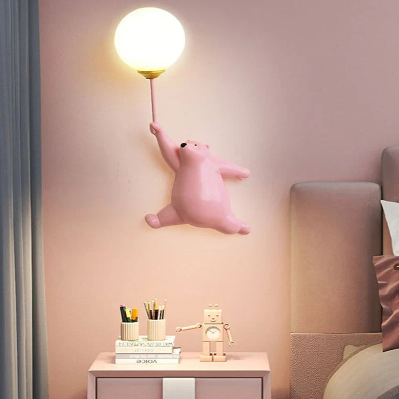 Cartoon Wall Light for Children's Room – LED Wall Lamp for Kids