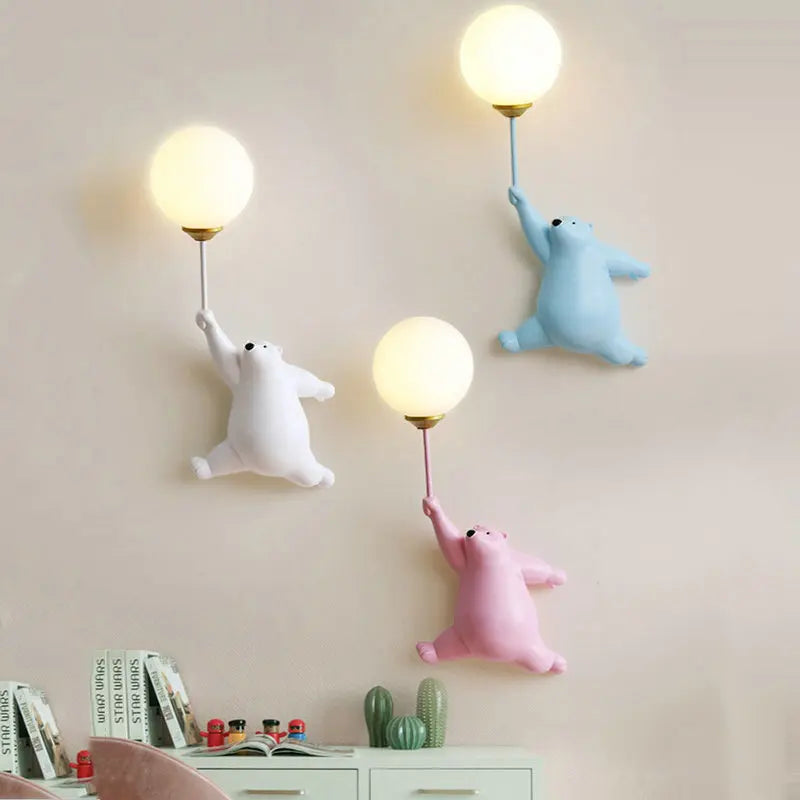 Cartoon Wall Light for Children's Room – LED Wall Lamp for Kids