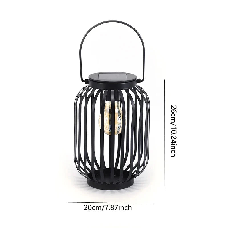 Solar Lanterns in Chinese Style – LED Garden Lighting for Outdoor Use