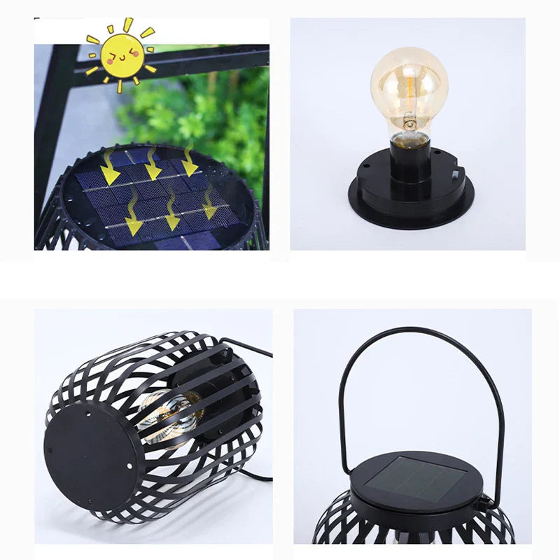 Solar Lanterns in Chinese Style – LED Garden Lighting for Outdoor Use