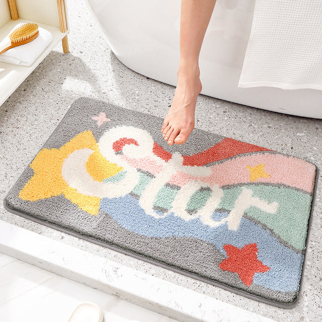 Colourful and Soft Bath Mats – Non-Slip Bath Mats for Bathrooms and Entryways