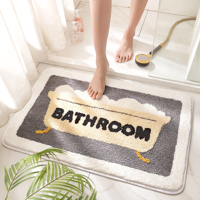 Colourful and Soft Bath Mats – Non-Slip Bath Mats for Bathrooms and Entryways