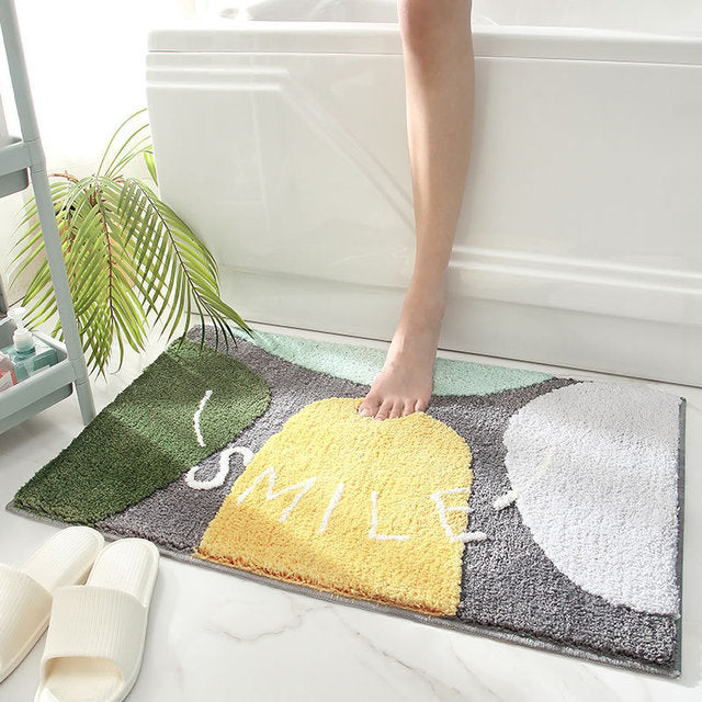 Colourful and Soft Bath Mats – Non-Slip Bath Mats for Bathrooms and Entryways