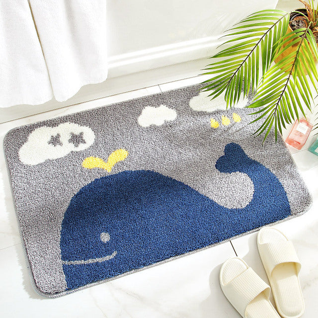 Colourful and Soft Bath Mats – Non-Slip Bath Mats for Bathrooms and Entryways