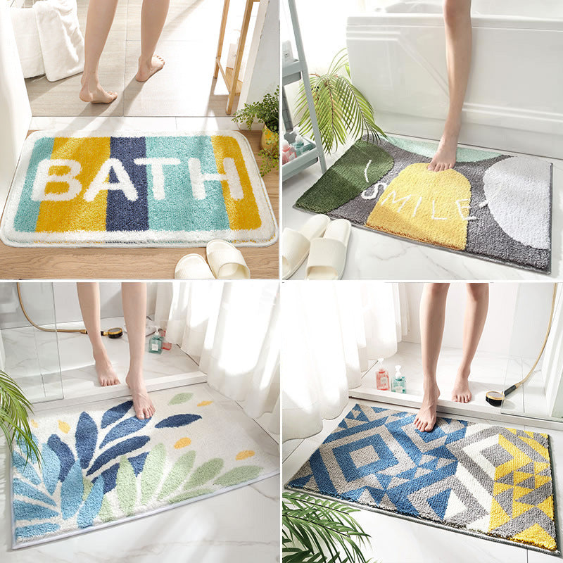 Colourful and Soft Bath Mats – Non-Slip Bath Mats for Bathrooms and Entryways