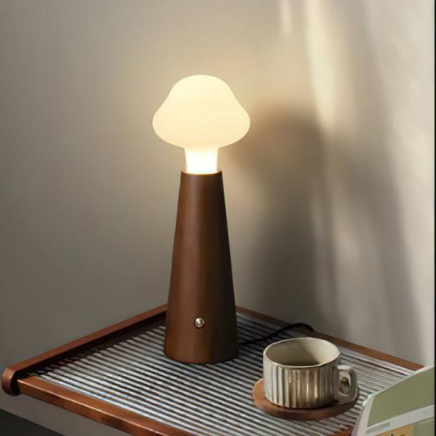 Table Lamp in Poetic Design - Modern LED Lamp for Atmospheric Lighting, Ideal as a Decorative Light for Living Room and Bedroom