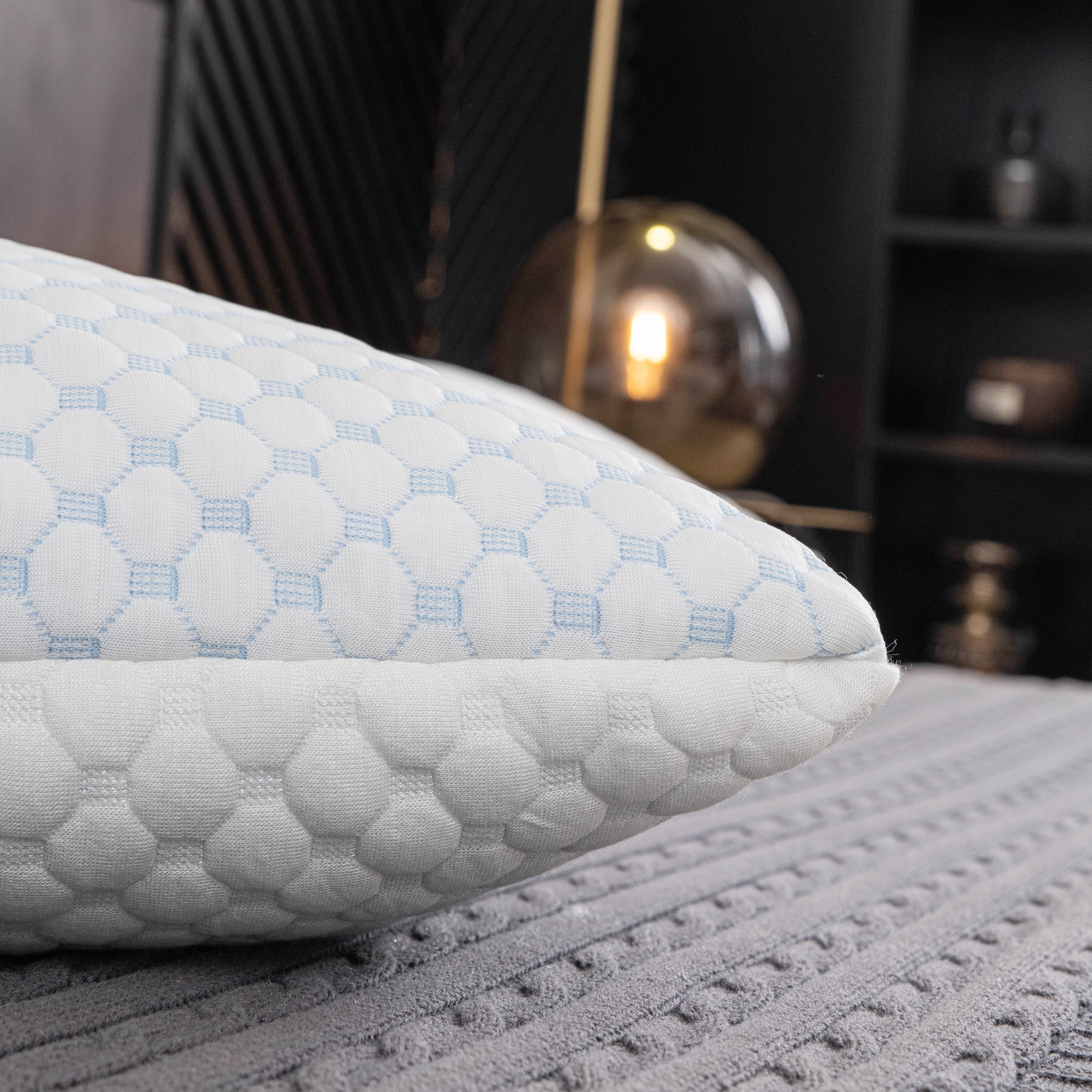 Ergonomic Memory Foam Pillow – For Individual Sleep Comfort and Restful, Pain-Free Nights