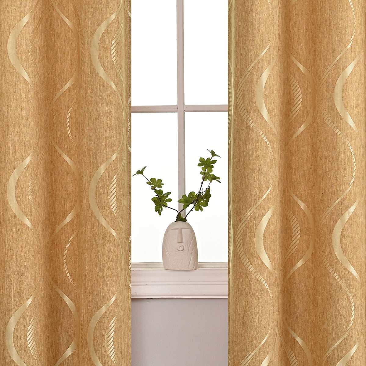 Modern Chenille Curtains with Elegant Pattern – High-Quality Blackout Curtains for Stylish Window Decoration