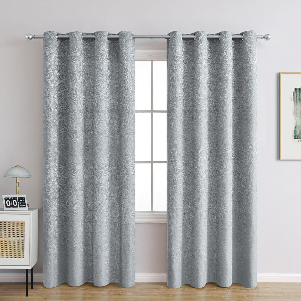 Blackout Curtains with Texture – Modern Accents for Your Living Room, Light-Blocking and Stylish