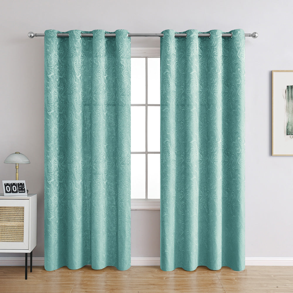 Blackout Curtains with Texture – Modern Accents for Your Living Room, Light-Blocking and Stylish