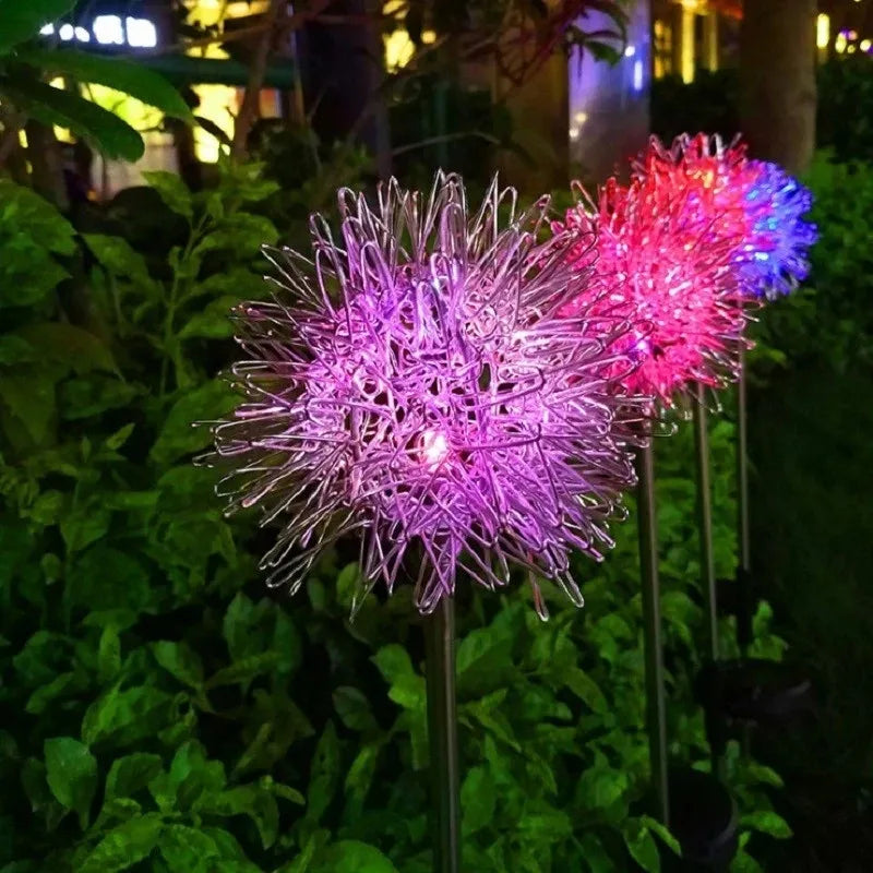 Solar-Powered Dandelion Garden Light – Decorative LED Lawn Light for Outdoor Use