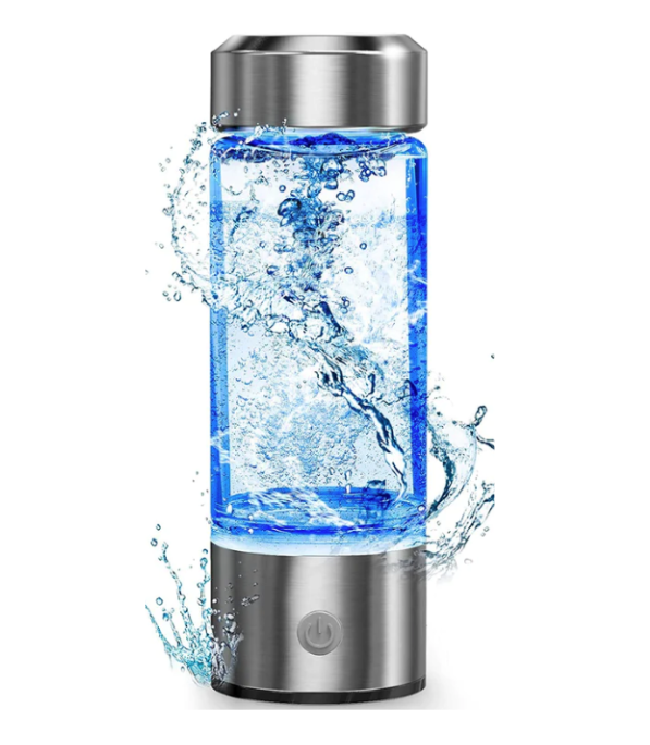 Hydrogen Water Bottle – Rechargeable Bottle for Healthy Drinking Water, Portable and BPA-Free