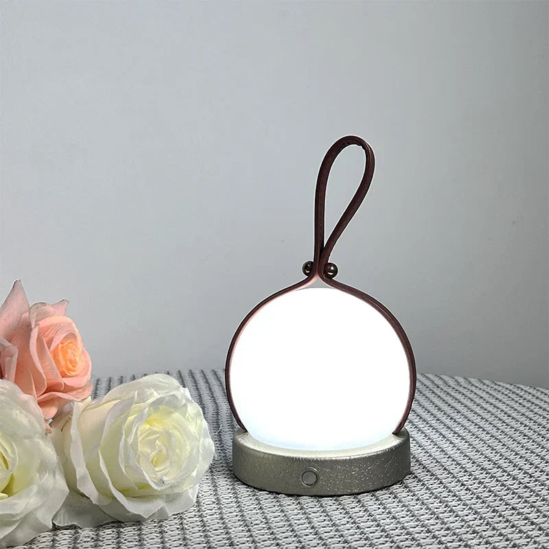 Decorative Wireless LED Lantern – Portable Table Lamp with Warm Light for Indoor Use