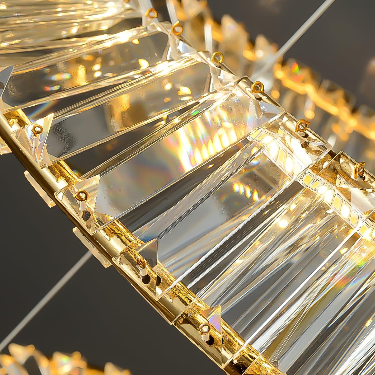 Crystal LED Round Ceiling Light