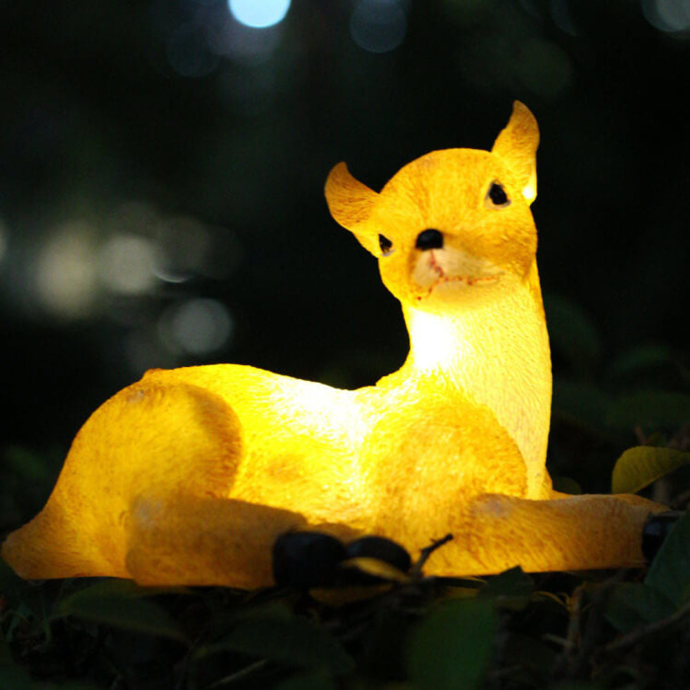Solar-Powered Animal LED Outdoor Lights