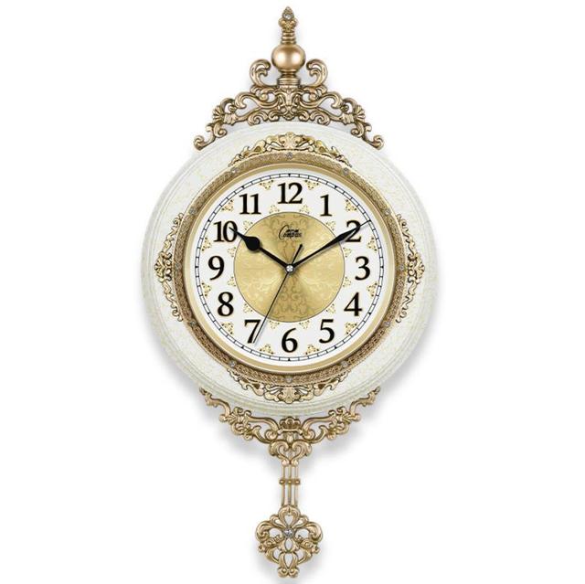 Vintage European Wall Clock in Retro Style – Antique Design for Living Room and Office