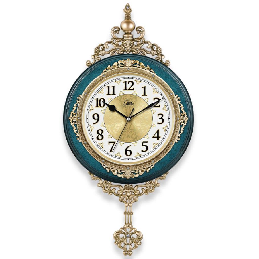 Vintage European Wall Clock in Retro Style – Antique Design for Living Room and Office