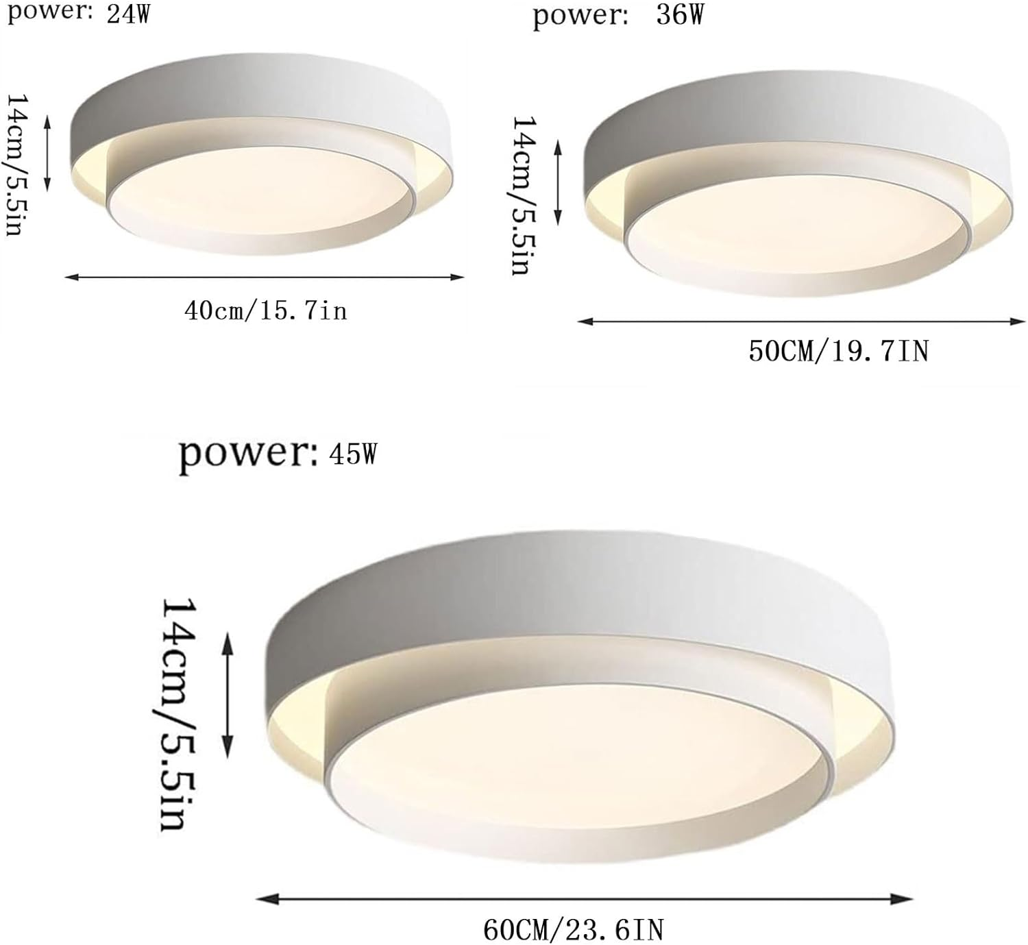 Minimalist LED Round Ceiling Accent