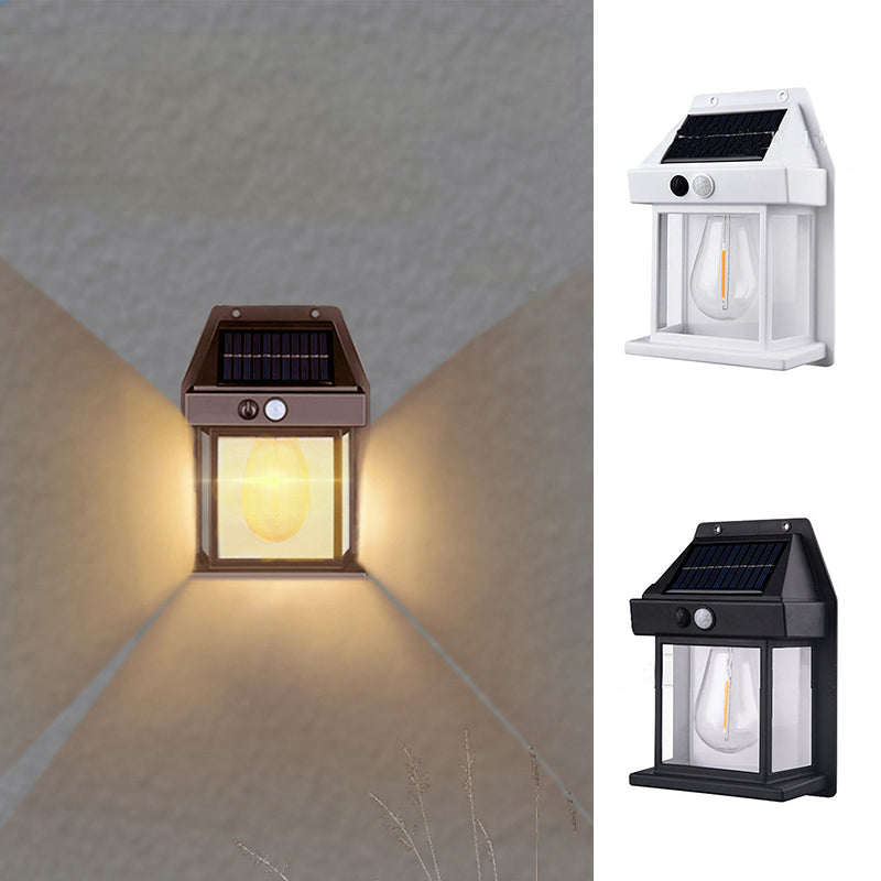 Energy-Efficient Solar Tungsten Lamp for Outdoor Lighting – Weatherproof and Eco-Friendly