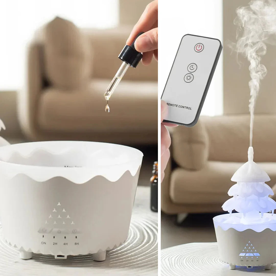 LED Christmas Tree Inspired Diffuser