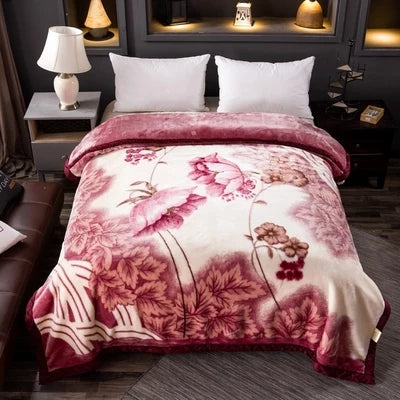 Cozy & Double Layered Fluffy Weighted Blanket