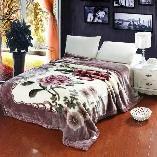 Cozy & Double Layered Fluffy Weighted Blanket