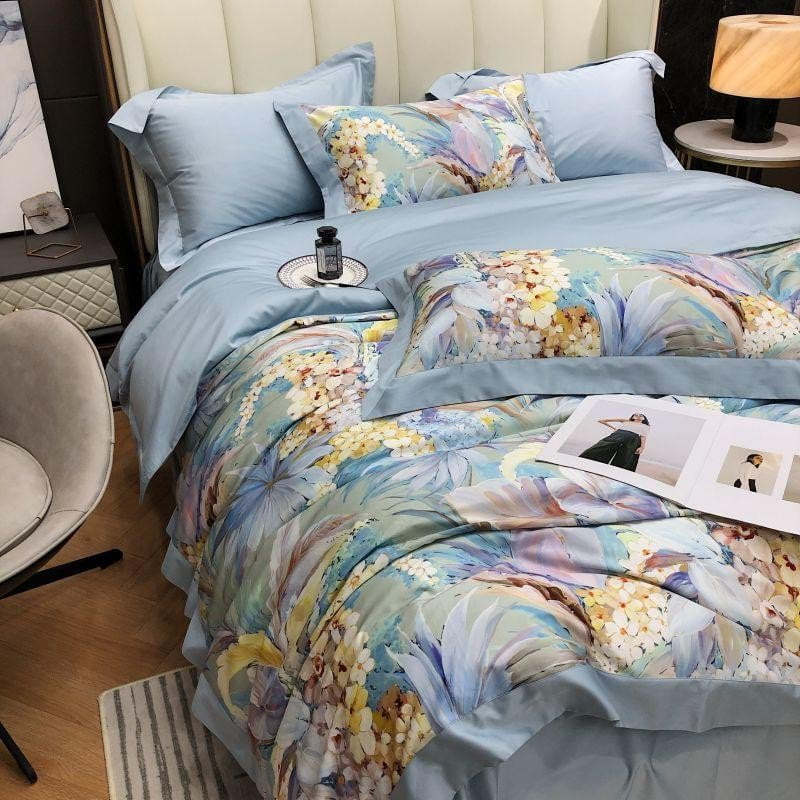 Luxurious Egyptian Bed Linen Set Made of Finest Cotton – Soft, Breathable, and Skin-Friendly for Restful Sleep