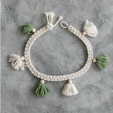 Decorative Macrame Rope – Handcrafted Wall Decor for Boho Style and Interior Design