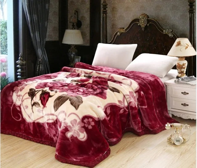 Cozy & Double Layered Fluffy Weighted Blanket