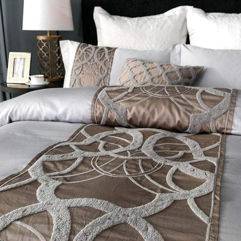 Luxurious Bedding Set with Geometric Design Made from High-Quality Cotton – Exclusive Sleep Comfort for a Stylish Bedroom