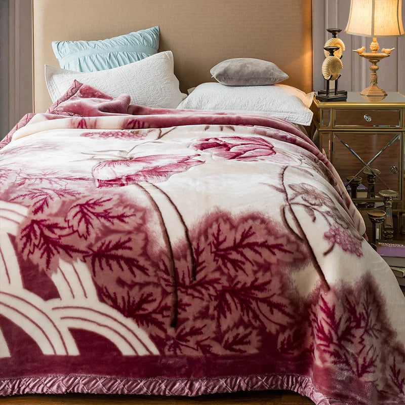 Cozy & Double Layered Fluffy Weighted Blanket