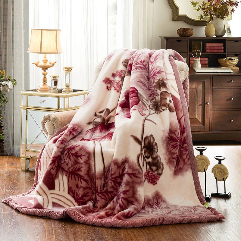 Cozy & Double Layered Fluffy Weighted Blanket