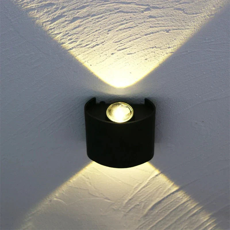 LED Outdoor Wall Light Waterproof Anthracite – Modern Outdoor Lighting