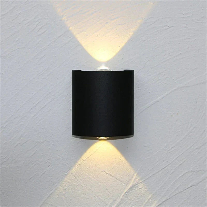 LED Outdoor Wall Light Waterproof Anthracite – Modern Outdoor Lighting