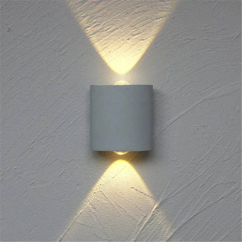 LED Outdoor Wall Light Waterproof Anthracite – Modern Outdoor Lighting