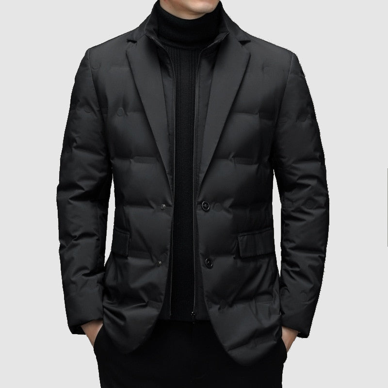Men's Puffer Winter Coat | Zip Up