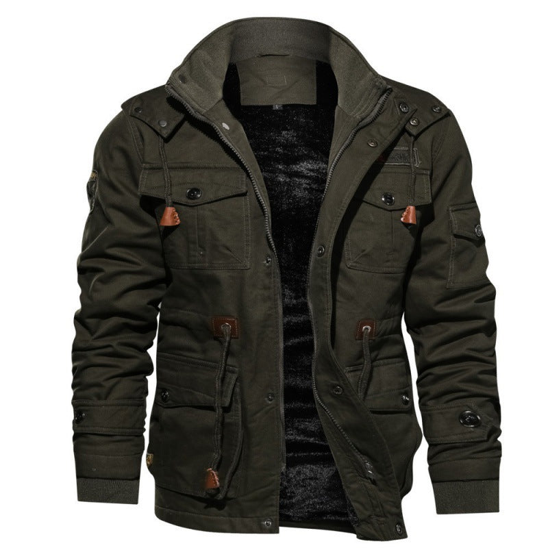 Men's Warm Winter Jacket | Multiple Pockets