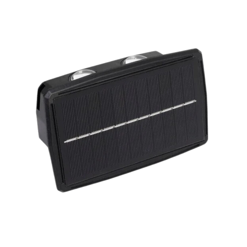 Solar LED Outdoor Wall Light - Waterproof Garden Lighting, Winter-Proof and Energy-Saving