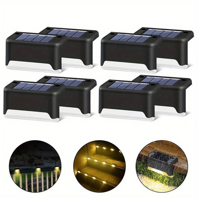 Solar-Powered LED Outdoor Wall Light