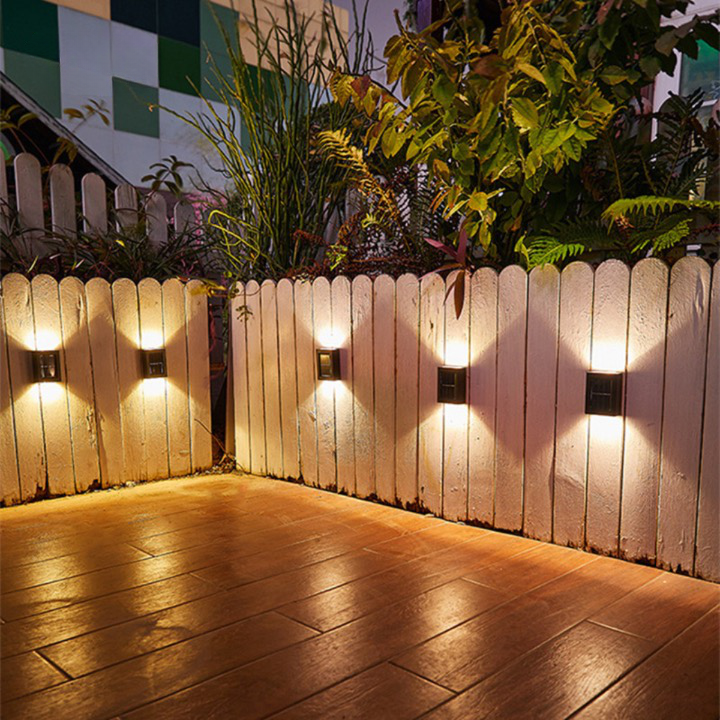 Solar-Powered Outdoor Wall Lights