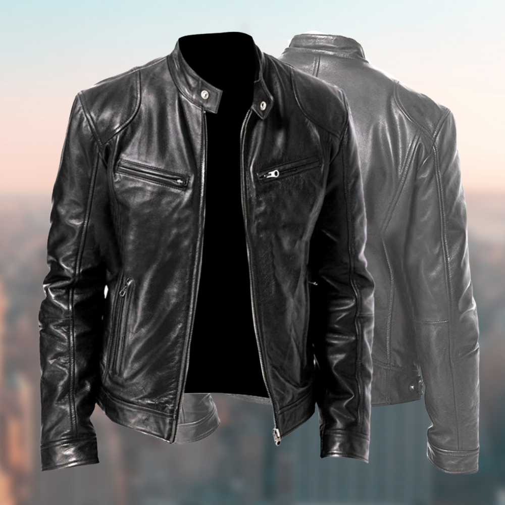 Men's Retro Biker Jacket | Classic