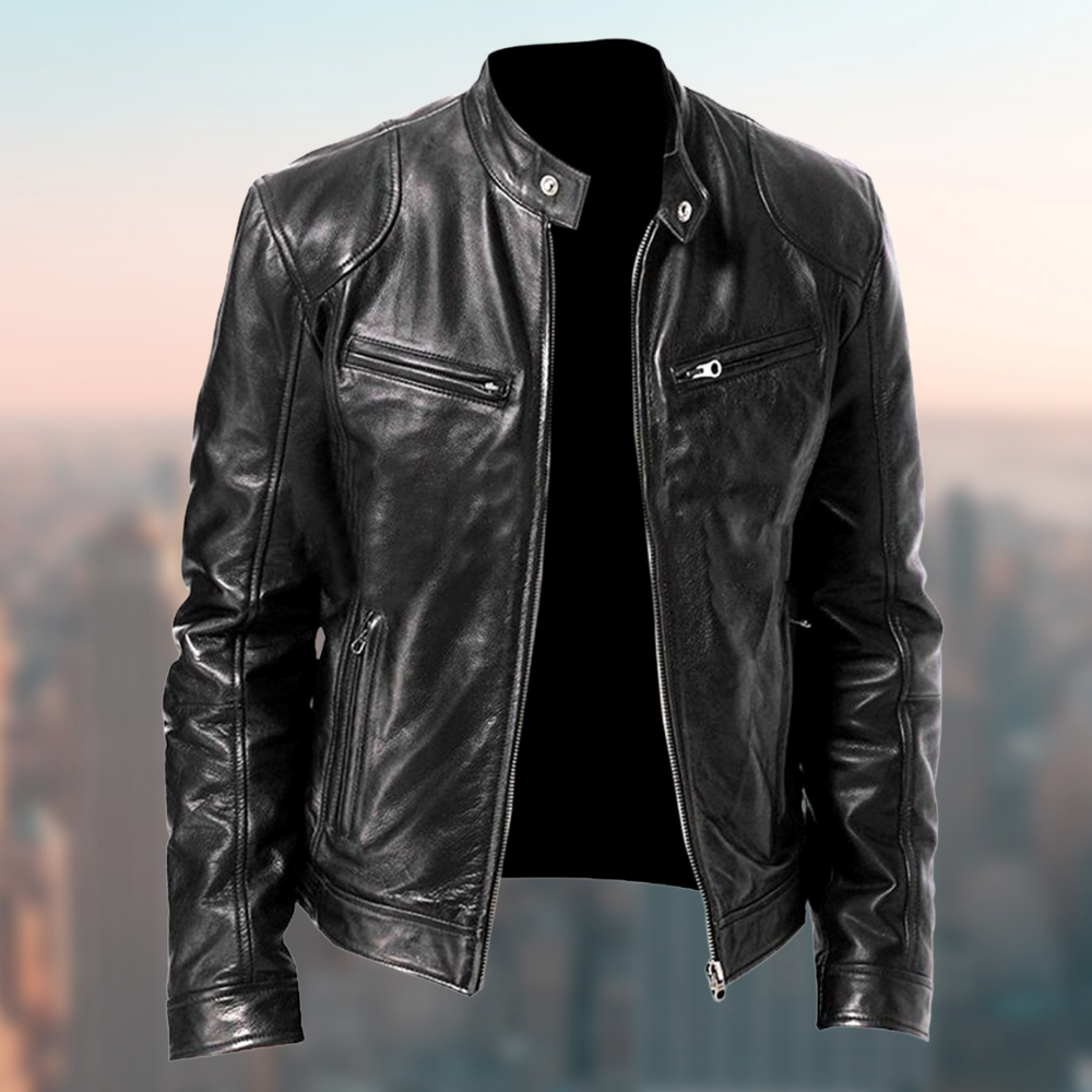 Men's Retro Biker Jacket | Classic