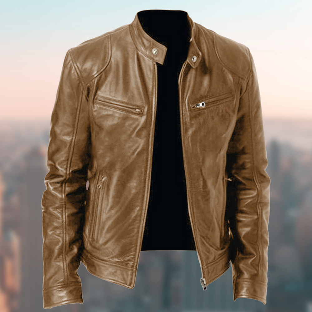 Men's Retro Biker Jacket | Classic