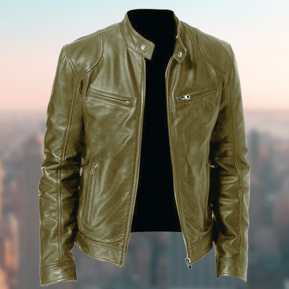Men's Retro Biker Jacket | Classic