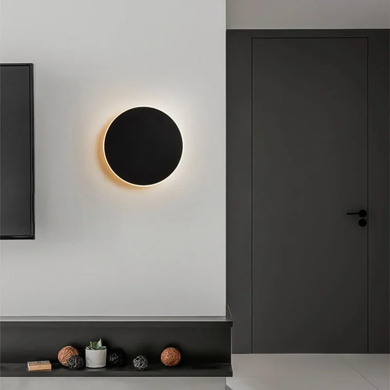 Modern LED Wall Lamp Round for Indoor - Stylish Wall Lighting