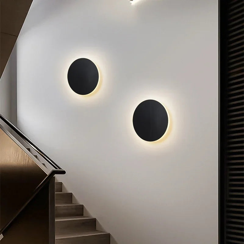 Modern LED Wall Lamp Round for Indoor - Stylish Wall Lighting